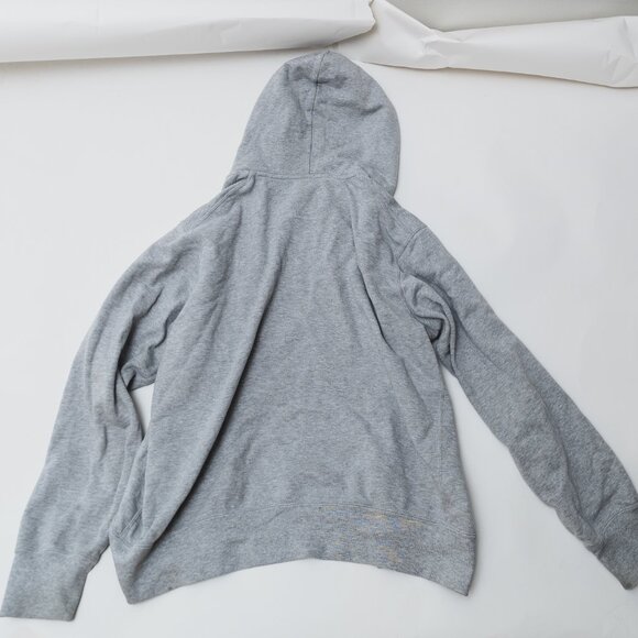 UNIQLO Gray Full-Zip Hoodie Sweatshirt Size S (Missing Zipper Pull) - Picture 4 of 4